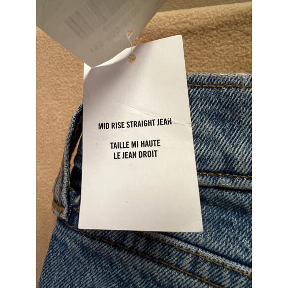 Abercrombie and Fitch The straight Midrise Size 8/29‎ Long NWT - Picture 4 of 5